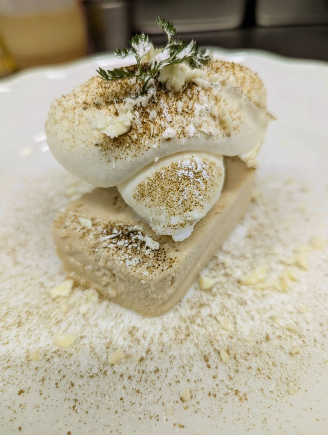 ほうじ茶のチーズテリーヌ